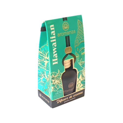 AROMANZA DIFUSOR PARA AUTO 103G HAWAIIAN X 12ML