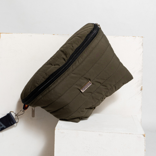 BANDOLERA VERONA BASTON VERDE MILITAR CHUNA