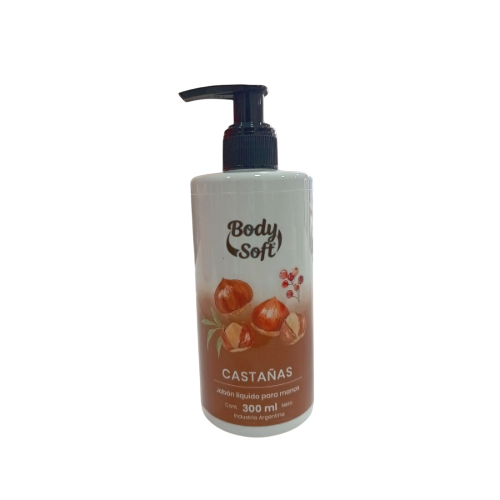 BODY SOFT JABON LIQUIDO CASTAÑAS 300ML