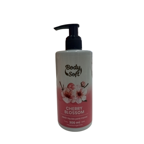 BODY SOFT JABON LIQUIDO CHERRY BLOSSOM 300ML