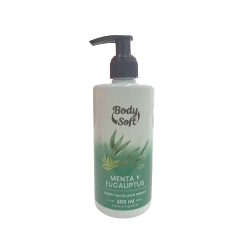 BODY SOFT JABON LIQUIDO MENTA Y EUCALIPTUS 300ML