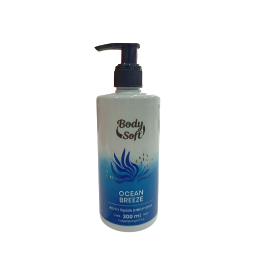 BODY SOFT JABON LIQUIDO OCEAN BREEZE 300ML