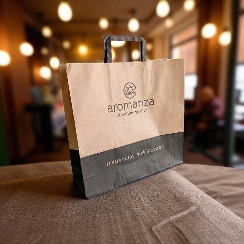 BOLSA KRAFT AROMANZA X 1