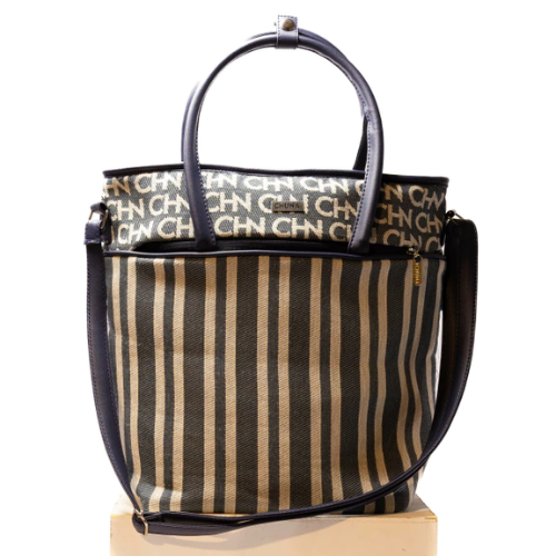 BOLSO MATERO CADIZ RAYAS AZUL CHUNA
