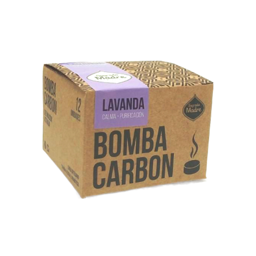 BOMBA CARBON  LAVANDA X12