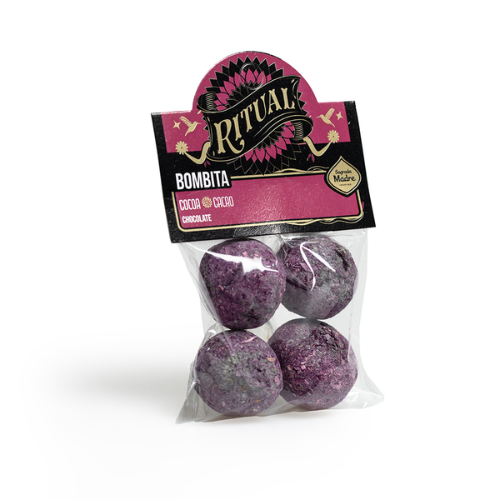 BOMBITA RITUAL CACAO BOLSITA X 4