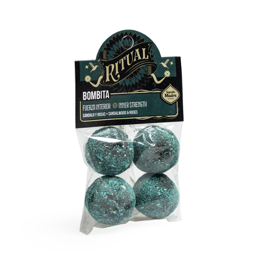 BOMBITA RITUAL FUERZA INTERIOR BOLSITA X 4