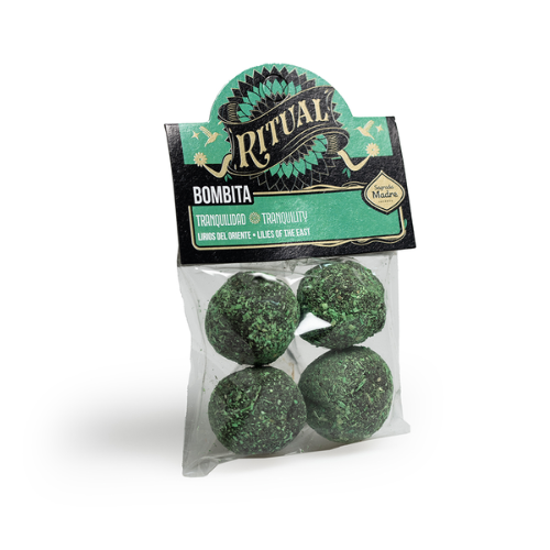 BOMBITA RITUAL TRANQUILIDAD BOLSITA X 4