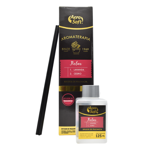 DIFUSOR VARILLAS ARMONIA RELAX AEROSOFT 125CC