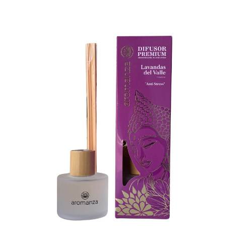 DIFUSOR AROMANZA PREMIUM 102ZB LAVANDAS DEL VALLE X 125ML