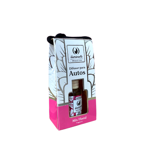 DIFUSOR PARA AUTO ILUMINARTE PRESTIGE 127OB MIX FLORAL X 10ML