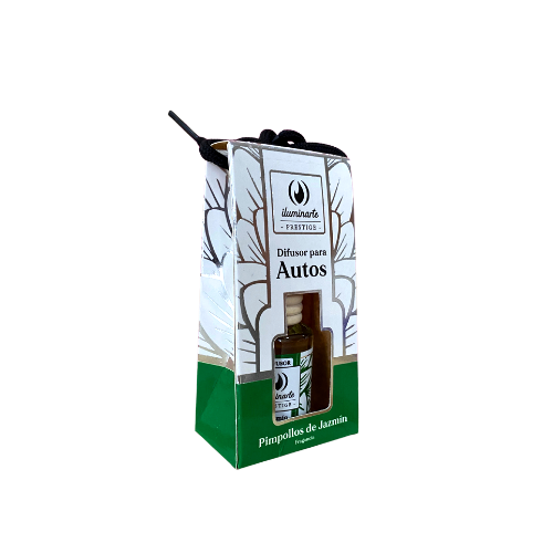 DIFUSOR PARA AUTO ILUMINARTE PRESTIGE 127OB PIMPOLLOS DE JAZMIN X 10ML