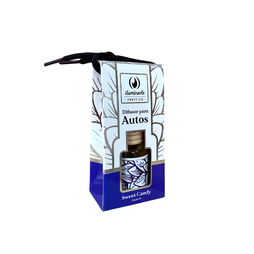 DIFUSOR PARA AUTO ILUMINARTE PRESTIGE 127OB SWEET CANDY X 10ML