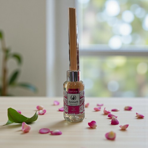 DIFUSOR DE VARILLAS ILUMINARTE PRETIGE 052AB MIL FLORES X 60ML