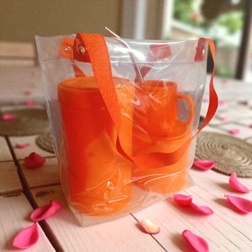 COMBO MATERO GLAM NARANJA