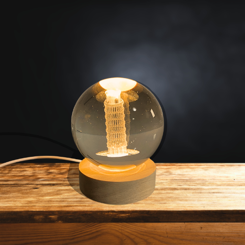 LAMPARA LED ESFERA N75 TORRE DE PISA