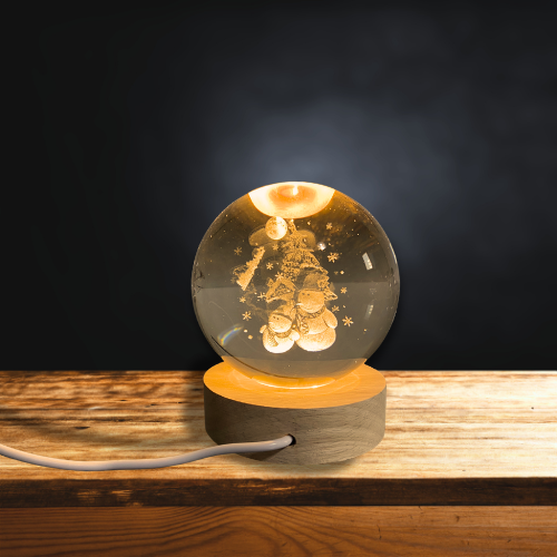 LAMPARA LED ESFERA N9 NAVIDAD