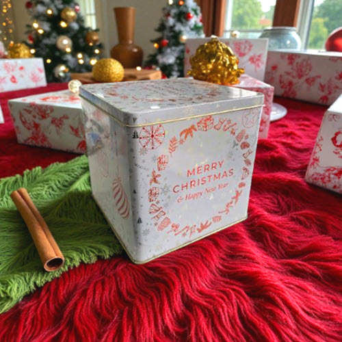 LATA PANETONNE MERRY CHRISTMAS