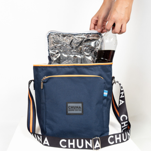 LUNCHERA TERMICA CEREZA AZUL CHUNA