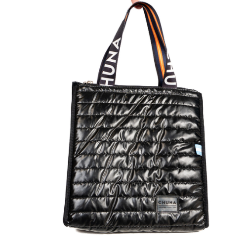 LUNCHERA TERMICA GANTE BASTON NEGRO BRILLANTE CHUNA