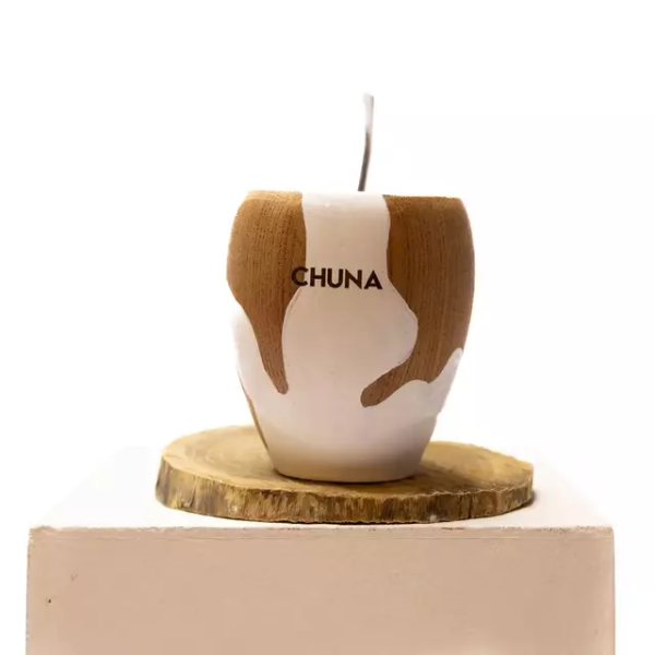 MATE DE MADERA FENIX BLANCO