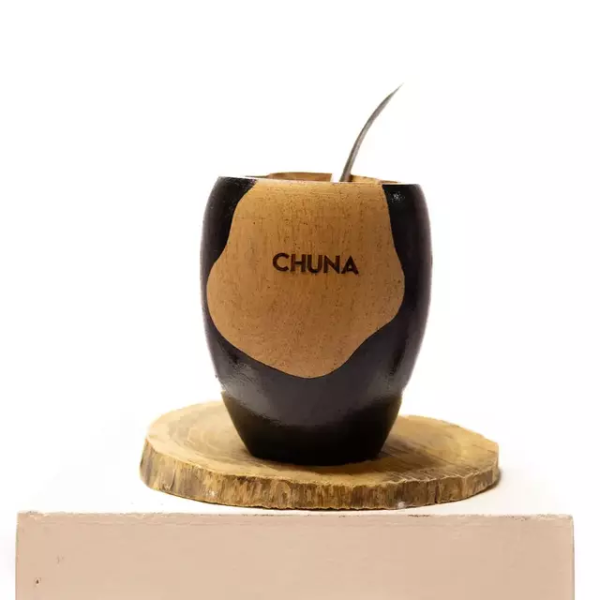 MATE DE MADERA FENIX NEGRO