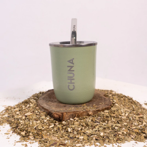 MATE PERSEO ACERO INOXIDABLE VERDE CLARO CHUNA