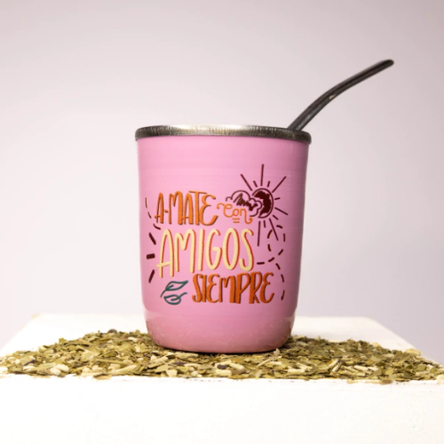 MATE PERSEO AMIGOS ROSA CHUNA