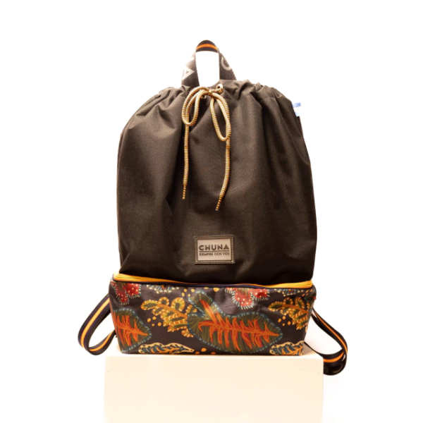 MOCHILA CON LUNCHERA PARANA NEGRO AMAZONA