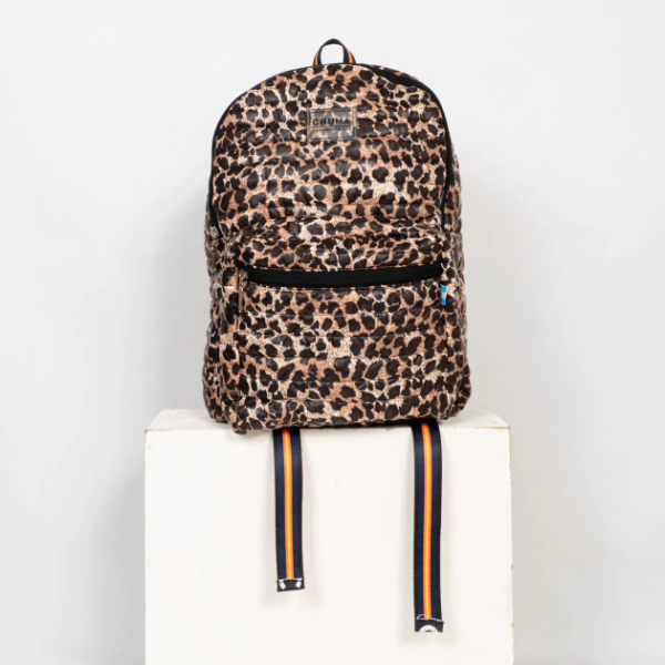 MOCHILA CON PORTANOTEBOOK ELITE BASTON ANIMAL PRINT