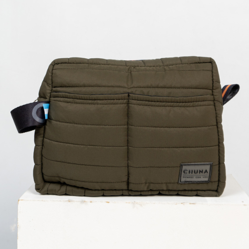 NECESSAIRE CHARLY BASTON VERDE MILITAR CHUNA