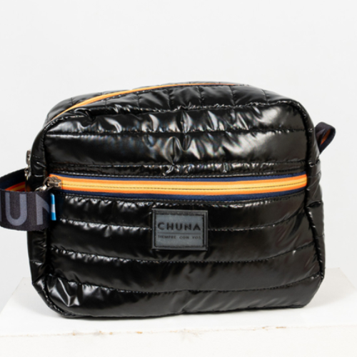NECESSAIRE INDIO BASTON NEGRO BRILLANTE CHUNA