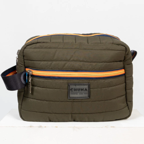 NECESSAIRE INDIO BASTON VERDE MILITAR CHUNA