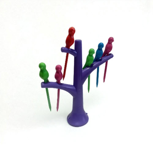 PALILLOS PINCHES ARBOL CON AVES