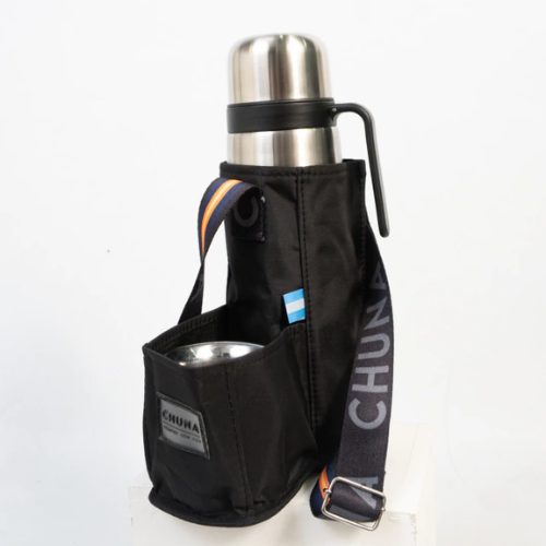 PORTA TERMO Y MATE OSLO NEGRO CHUNA