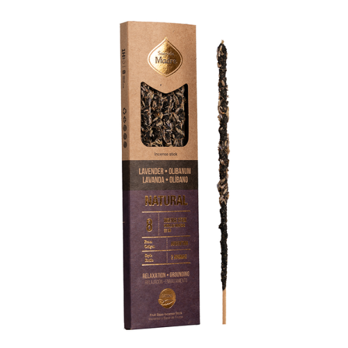 SAHUMERIO DOS AROMAS NATURAL LAVANDA OLIBANO X 8