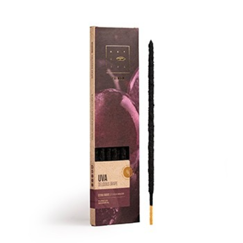 SAHUMERIO NATURAL PREMIUM AROMATICO UVA VARILLAS X 6