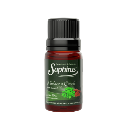 ACEITE SAPHIRUS ALBAHACA Y CANELA