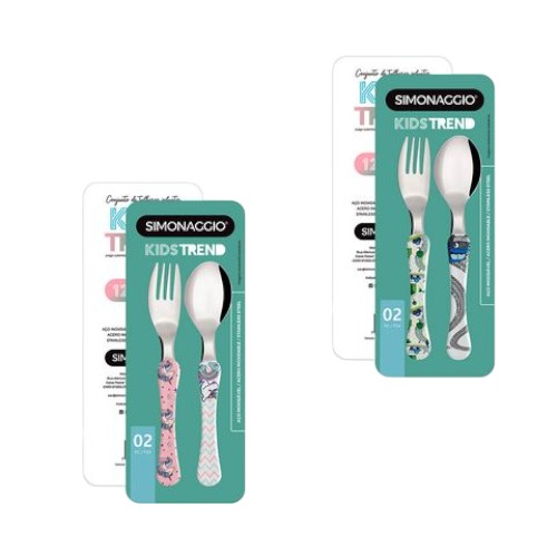 SET CUCHARA Y TENEDOR KIDS BABY