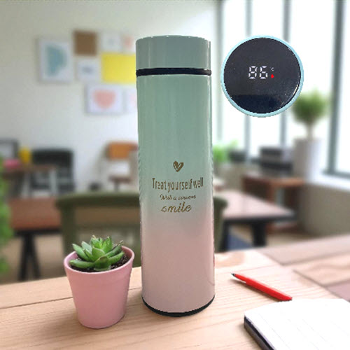 TERMO CON SENSOR TEMPERATURA CELESTE