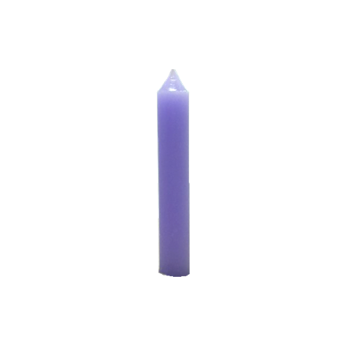 VELA CORTA C193 LILA 10CM