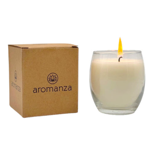 VELA VASO ESFERA AROMANZA 076N ROSA BULGARA X 1