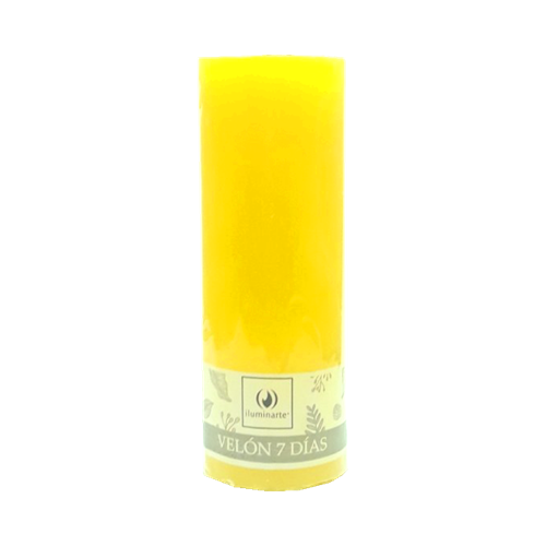 VELON SIETE DIAS AMARILLO ILUMINARTE COD 012A