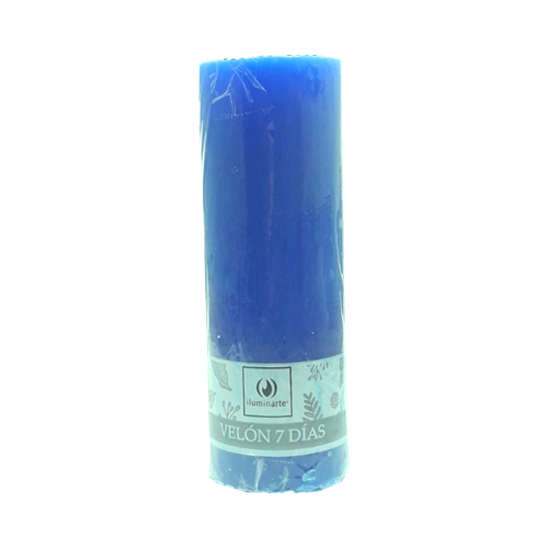 VELON SIETE DIAS AZUL ILUMINARTE COD 012A