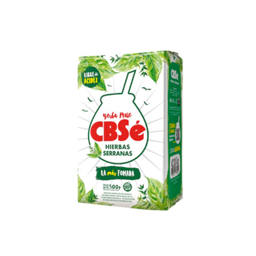 YERBA MATE CBSé HIERBAS SERRANAS X 500G X 1U