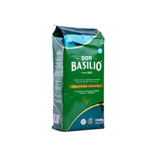 YERBA MATE DON BASILIO ESPECIAL X 500G X 1U