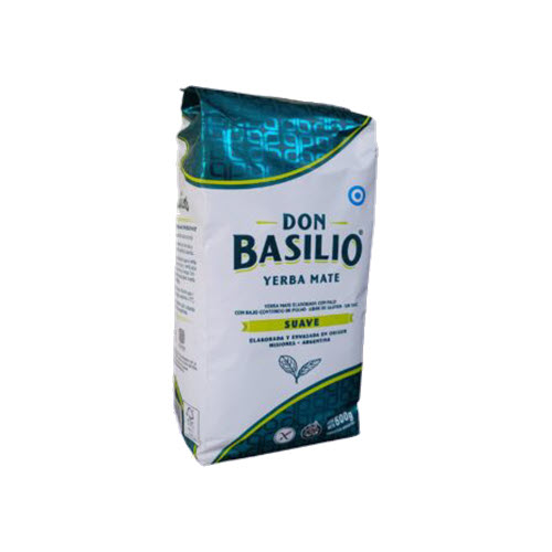 YERBA MATE DON BASILIO SUAVE X 500G X 1U